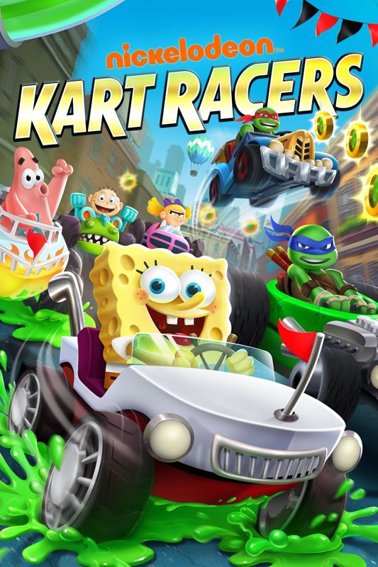 Nickelodeon Kart Racers box art for Xbox One